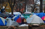 Tent village at Occupy Toronto.